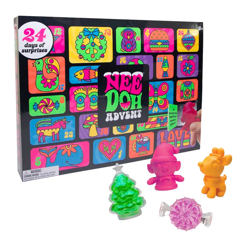  Holiday Advent Calendar with 24 Fun Fidget Toys