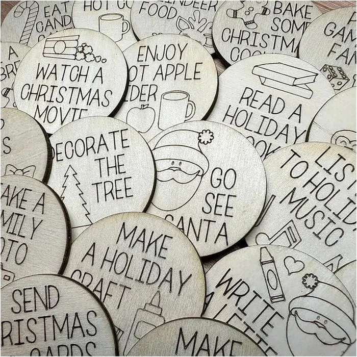 🎄Christmas Countdown Tokens Set