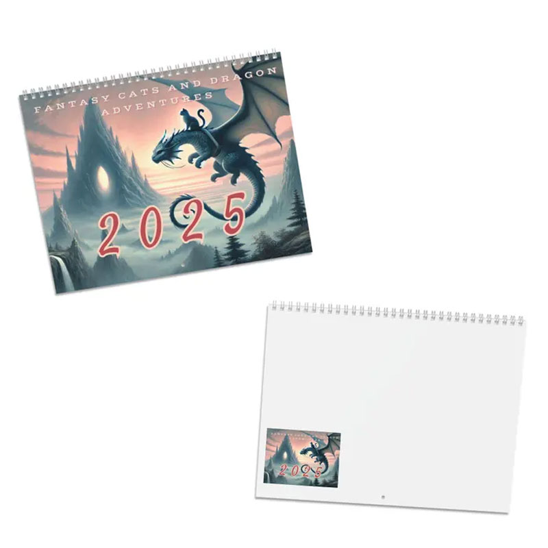 2025 Cat Dragon Rider Calendar