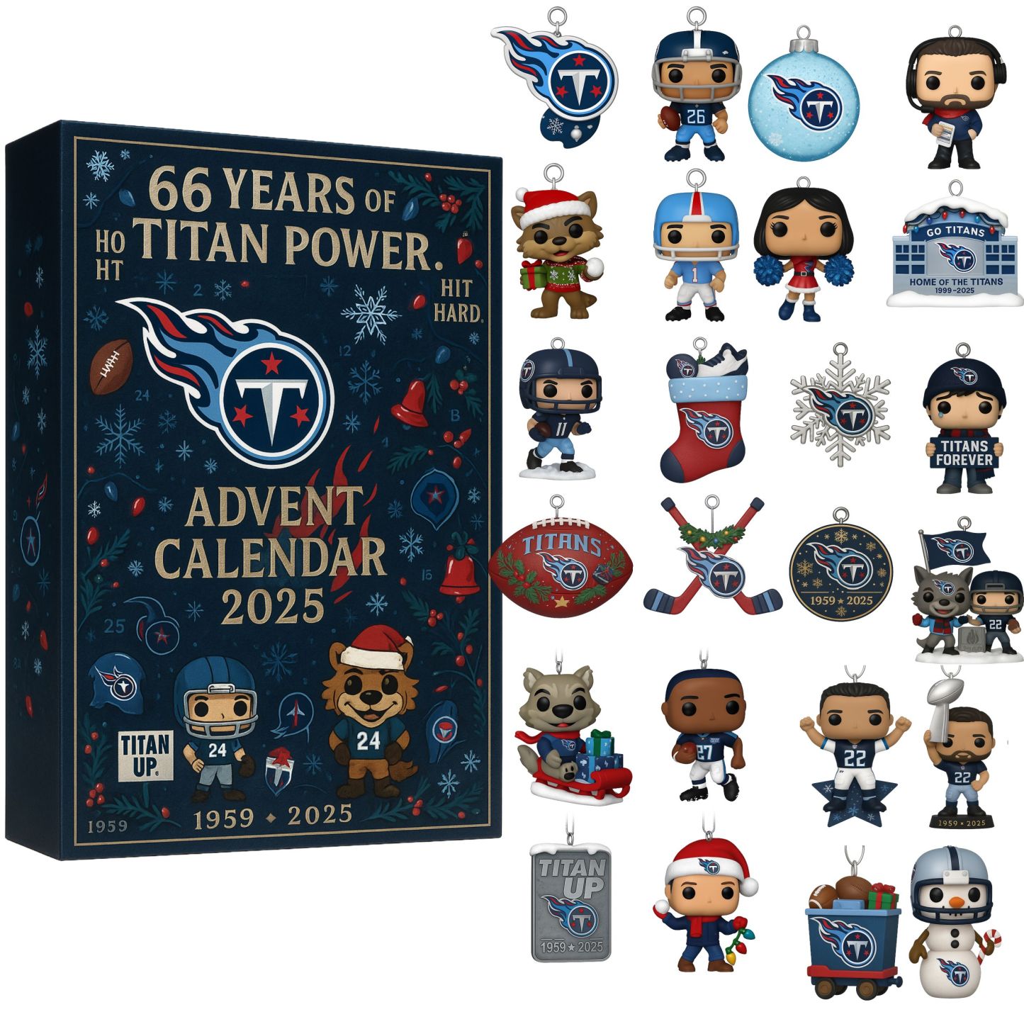 Tennessee Titans 66th Anniversary Advent Calendar