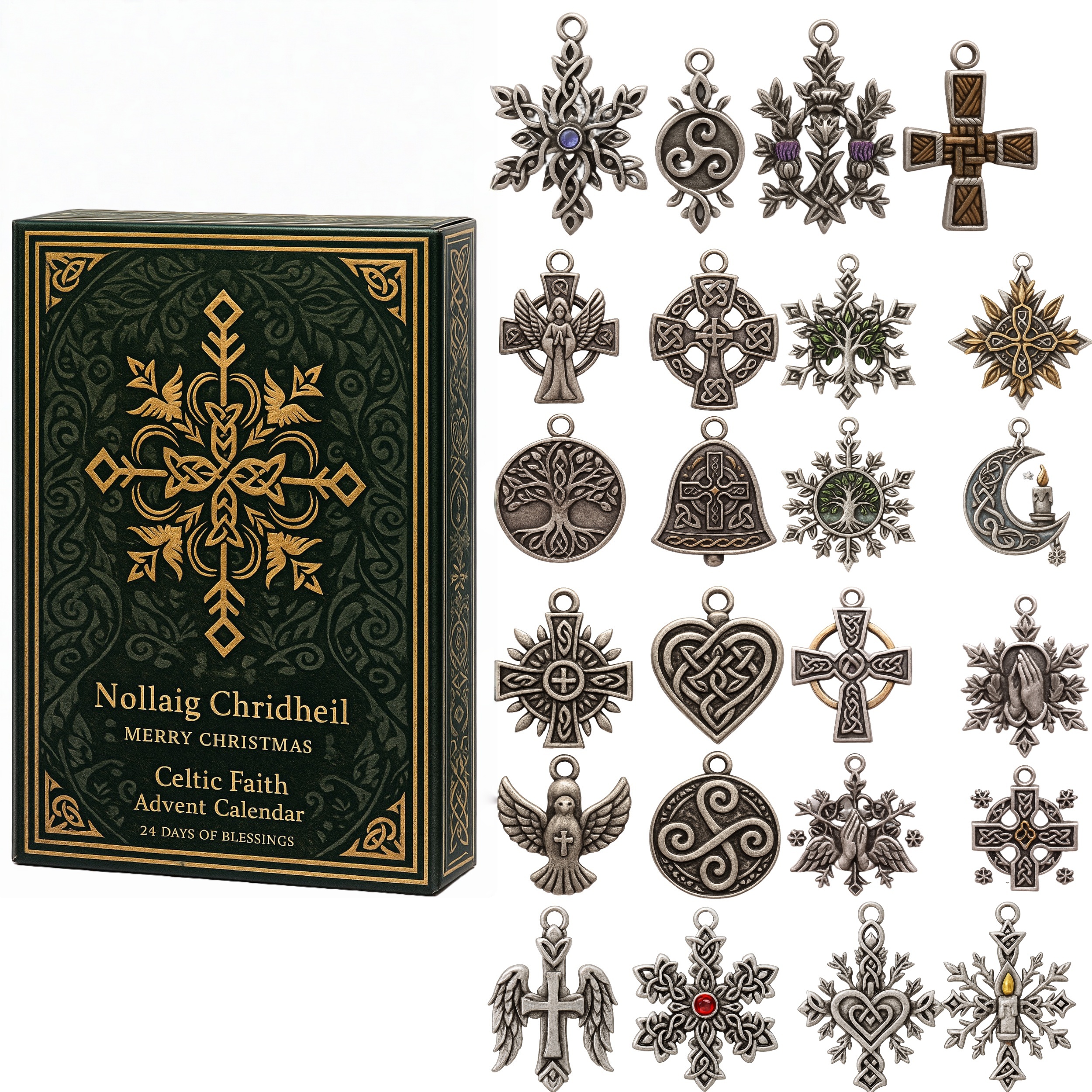 Celtic Faith Advent Calendar – 24 Days of Blessings