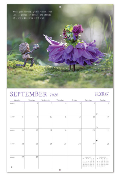 📅Becorns 2026 Calendar: Forest Folk
