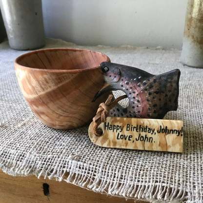 Kuksa Hand Carved Wooden Mug