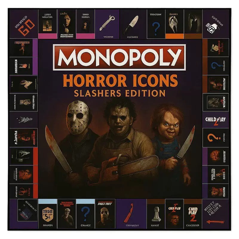 MONOPOLY: Horror Icons – Slashers Edition