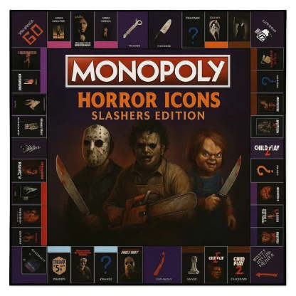 MONOPOLY: Horror Icons – Slashers Edition