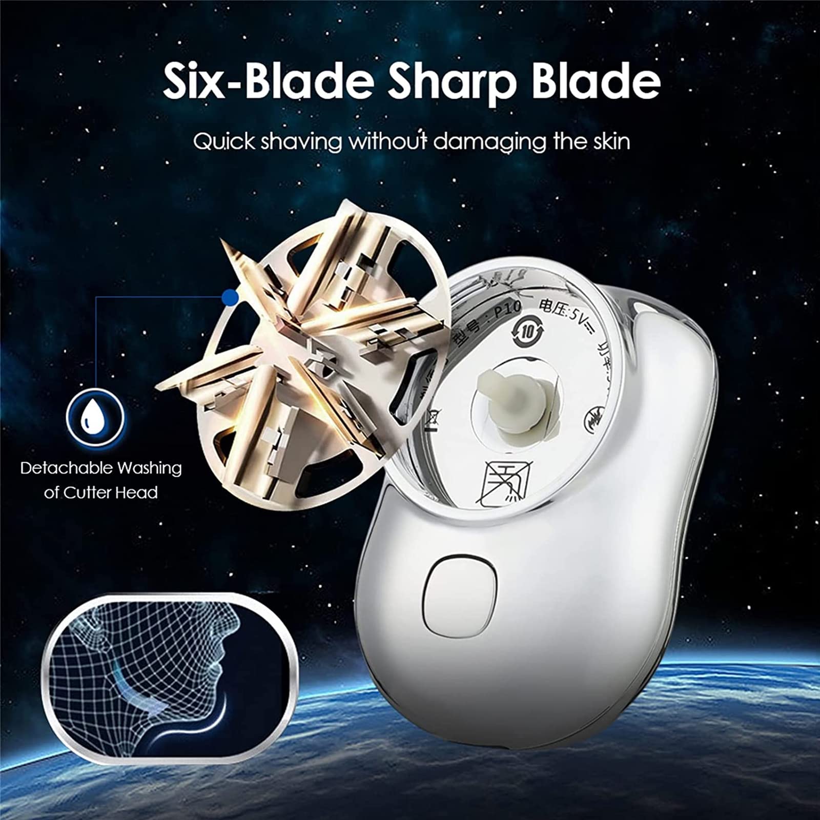 👨Newest Mini Portable Electric Shaver (Buy 2 Free Shipping)