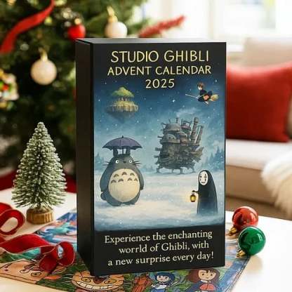 💥Christmas Hot Sale💥 3D Sculpture-Classic Studio Ghibli Anime Advent Calendar 2025