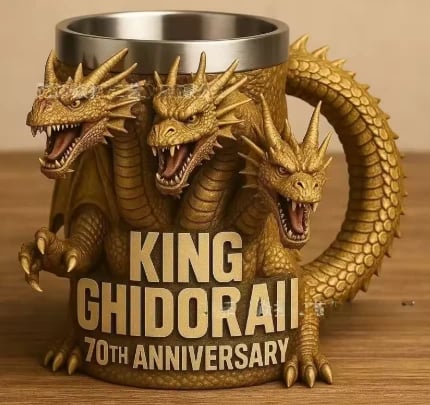 🔥HOT SALE 49% OFF✨Godzilla 70th Anniversary 3D Mug Coffee Mug Best Gifts Ideal For Him