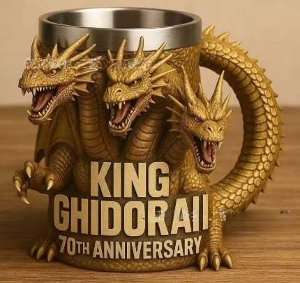 🔥HOT SALE 49% OFF✨Godzilla 70th Anniversary 3D Mug Coffee Mug Best Gifts Ideal For Him