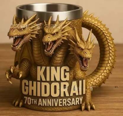 🔥HOT SALE 49% OFF✨Godzilla 70th Anniversary 3D Mug Coffee Mug Best Gifts Ideal For Him