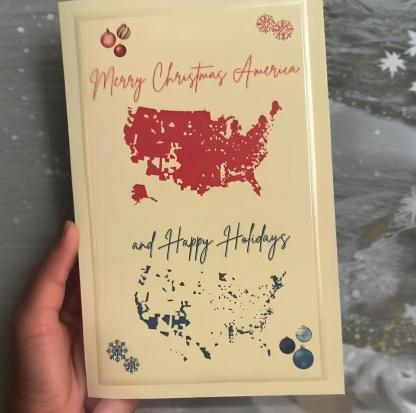 🎄2024 Merry Christmas America Card