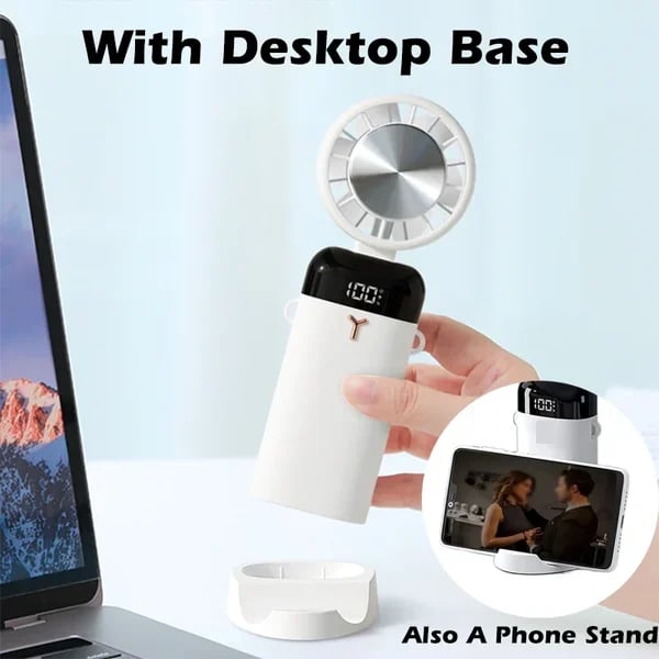 🔥Summer Hot Sale❄️ Portable electric cold compress cooling fan🤩BUY 2 FREE SHIPPING
