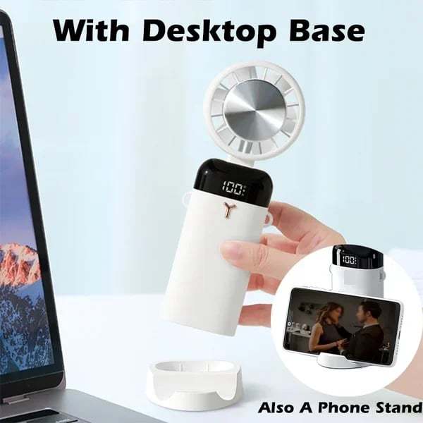🔥Summer Hot Sale❄️ Portable electric cold compress cooling fan🤩BUY 2 FREE SHIPPING
