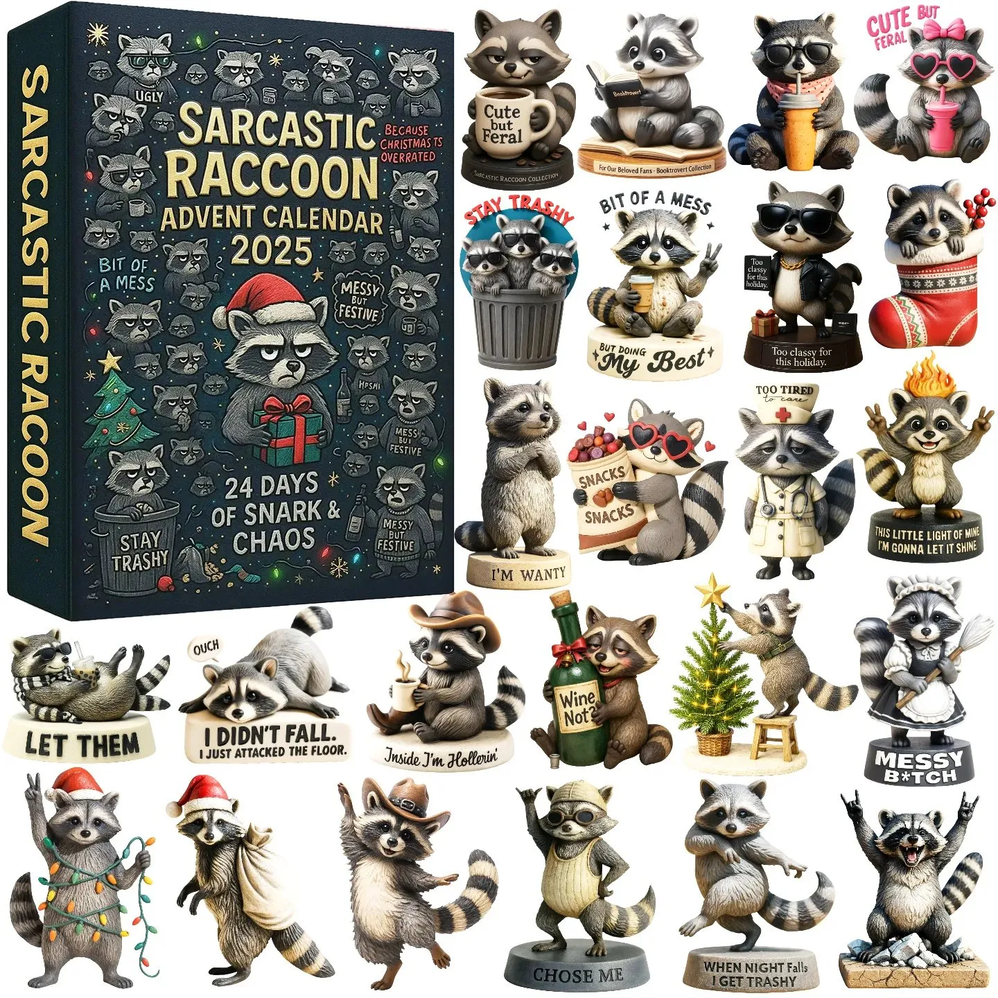 ⚡Sarcastic Raccoon Advent Calendar 2025
