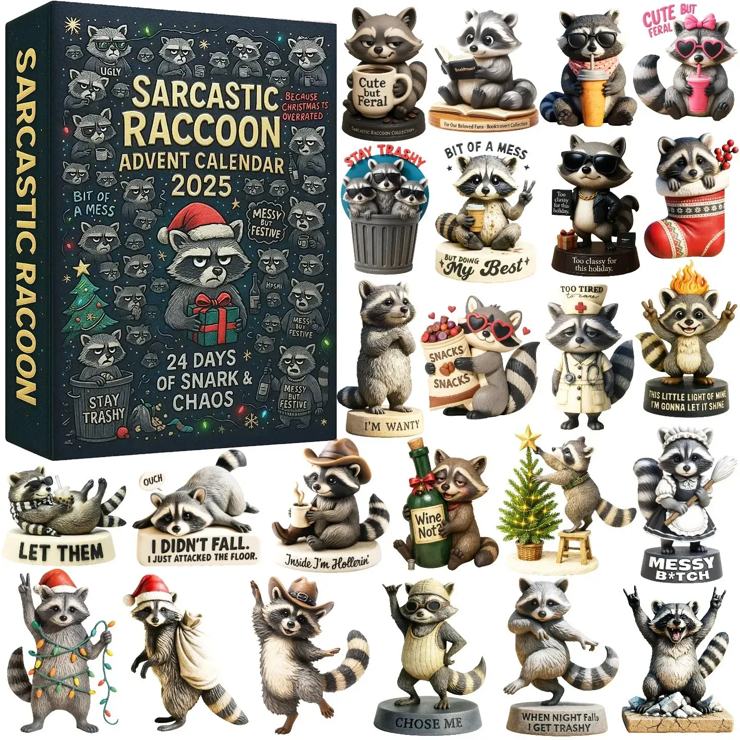 ⚡Sarcastic Raccoon Advent Calendar 2025
