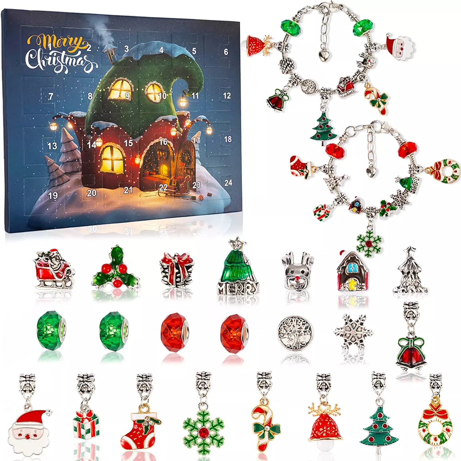 🔥HOT SALE🔥DIY Advent Calendar Bracelets Set
