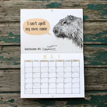 2024 Creature Confessions Calendar