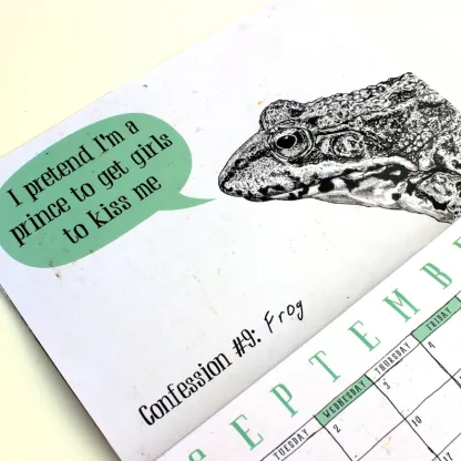 2024 Creature Confessions Calendar