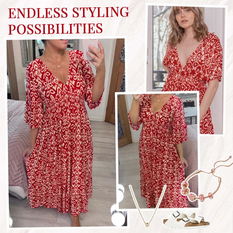🔥Last Day Sale 89%🔥Seaside Holiday Relaxed Dress