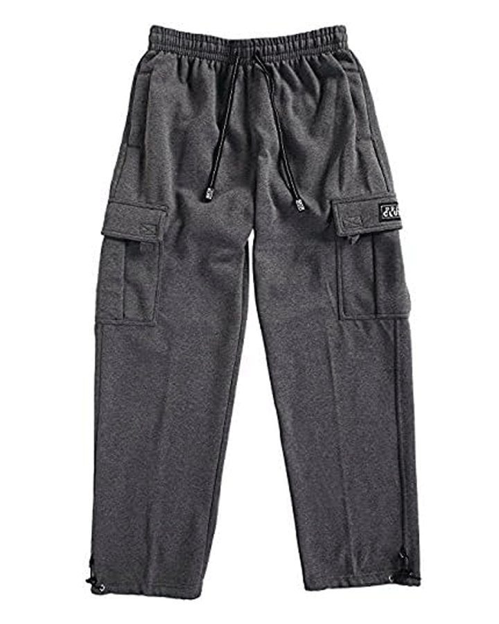 Men's Heavyweight Fleece Cargo Pants