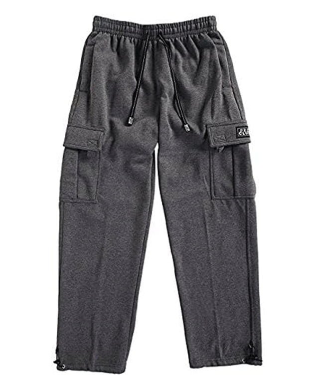 Men's Heavyweight Fleece Cargo Pants