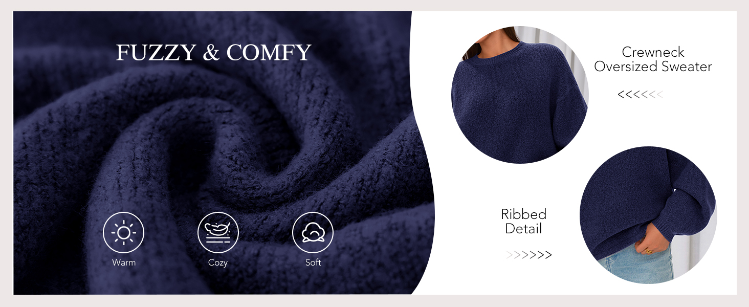 MASCOMODA chunky sweater for women fall pullover sweaters for women