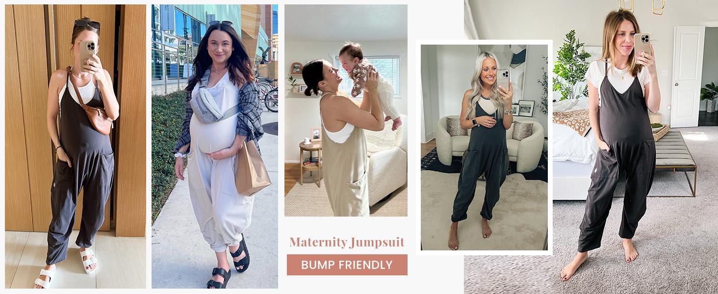 Tanming Women's Causal Jumpsuits V Neck Sleeveless Harem Overalls Stretchy Adjustable Strap Romper with Pockets #SpringStatements Tanming Women's Causal Jumpsuits V Neck Sleeveless Harem Overalls Stretchy Adjustable Strap Romper with Pockets #SpringStatements
