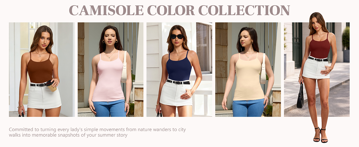 built in bra tank tops for women
