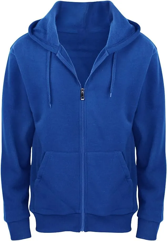 Gary Com Fleece Hoodies for Men Zipper Lightweight Spring Long Sleeve Active Mens Jackets Sports Full Zip Sweatshirts