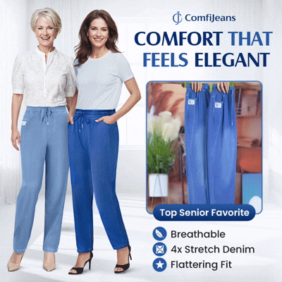 ComfiJeans - LAST DAY 70% OFF - High Waist Ultra-Stretch Mom Jeans