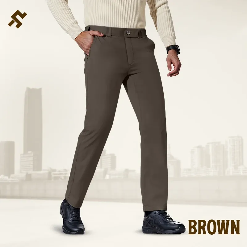 GlideActive - Ultra-Stretch Comfort Khaki Pants