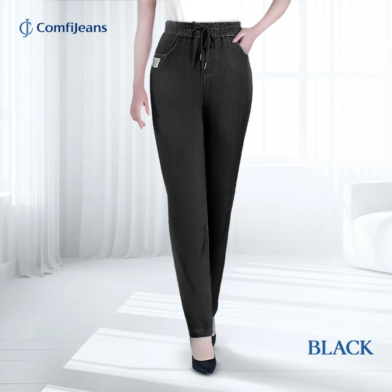 ComfiJeans - LAST DAY 70% OFF - High Waist Ultra-Stretch Mom Jeans