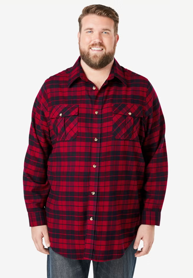 Men's Cotton Flannel Shirt