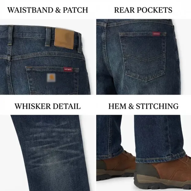 Limited Time Deal – Men’s Multi Pocket Stretch Flex Denim Jeans