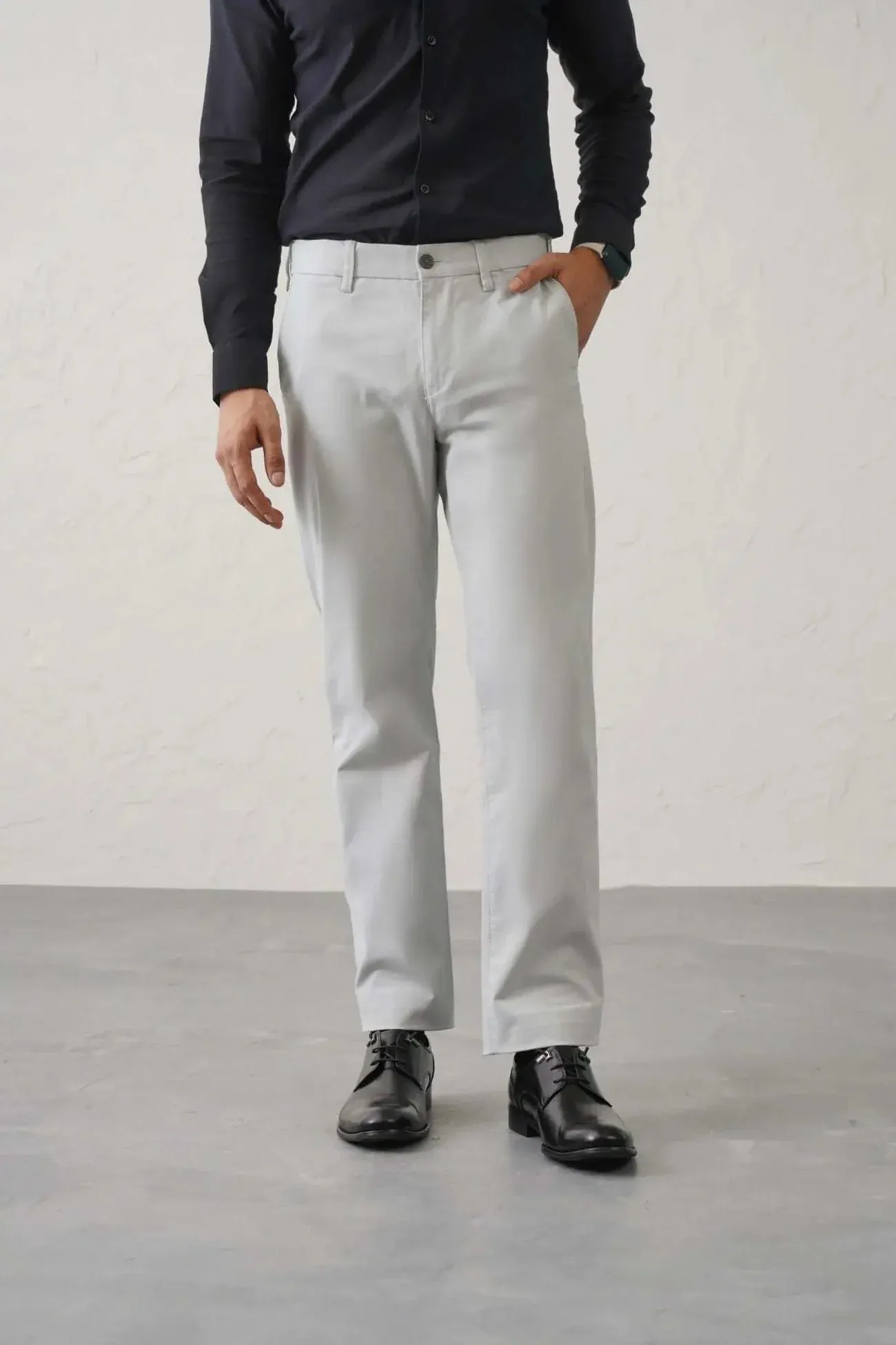 🔥Men's High Stretch Straight Fit Pants