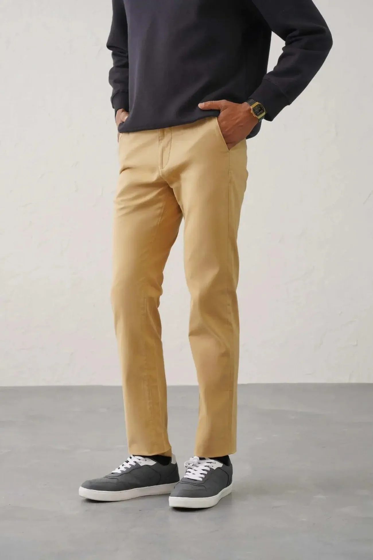 🔥Men's High Stretch Straight Fit Pants
