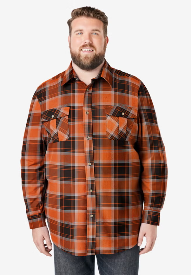 Men's Cotton Flannel Shirt