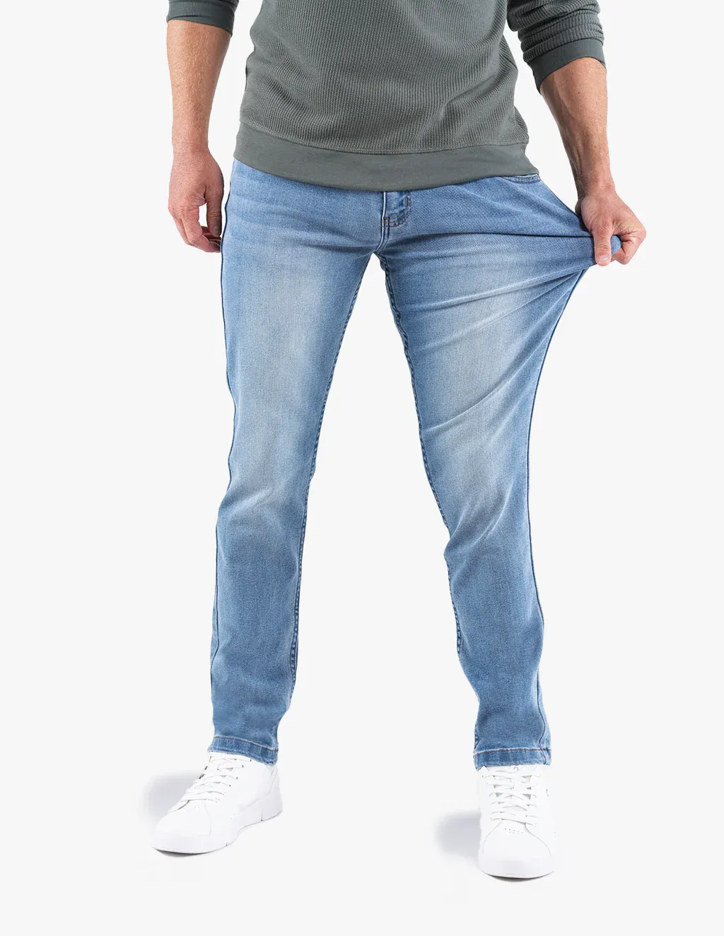 🔥8-PACK🔥Men's Classic 5-Pocket Regular Fit Flex Jean