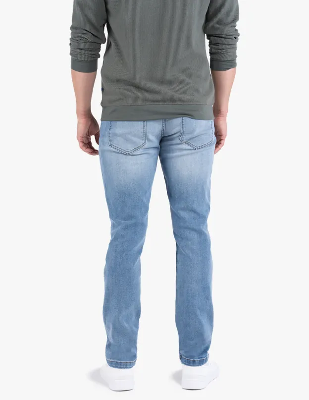 🔥8-PACK🔥Men's Classic 5-Pocket Regular Fit Flex Jean