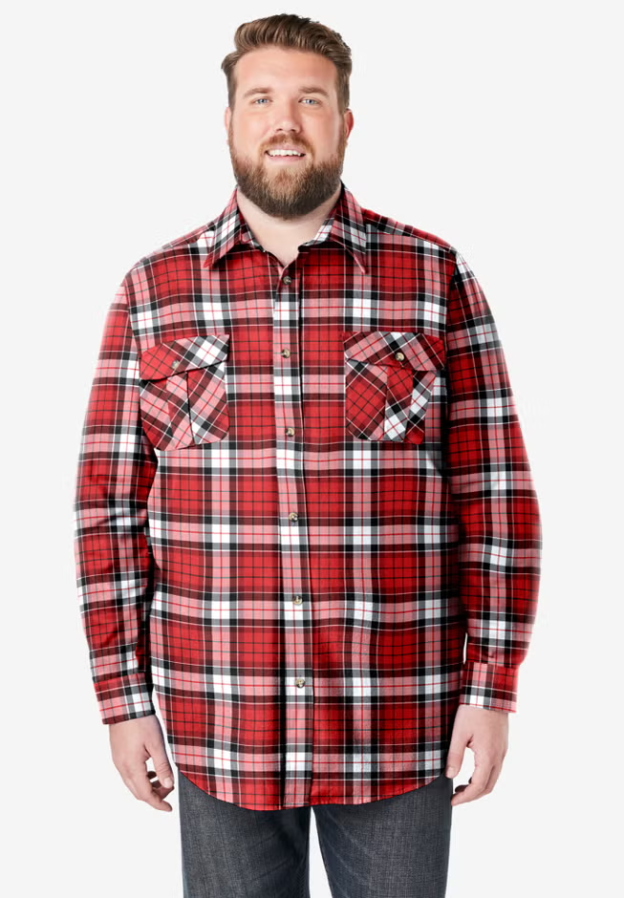 Men's Cotton Flannel Shirt