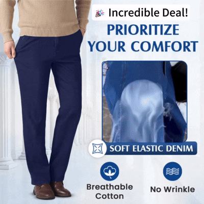 6-Pack Men’s Classic Straight-Fit Stretch Jeans