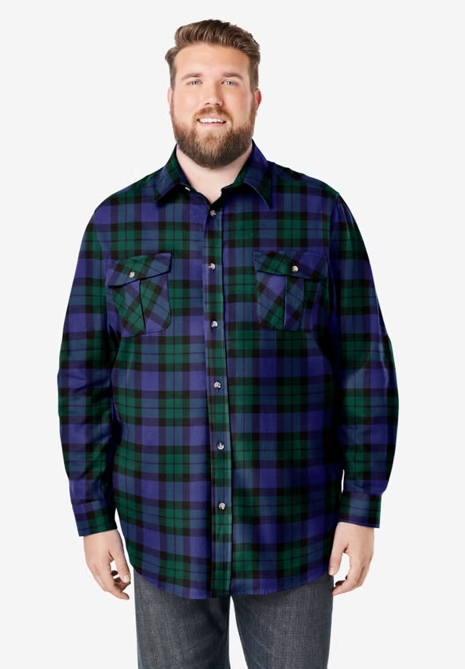 Men's Cotton Flannel Shirt