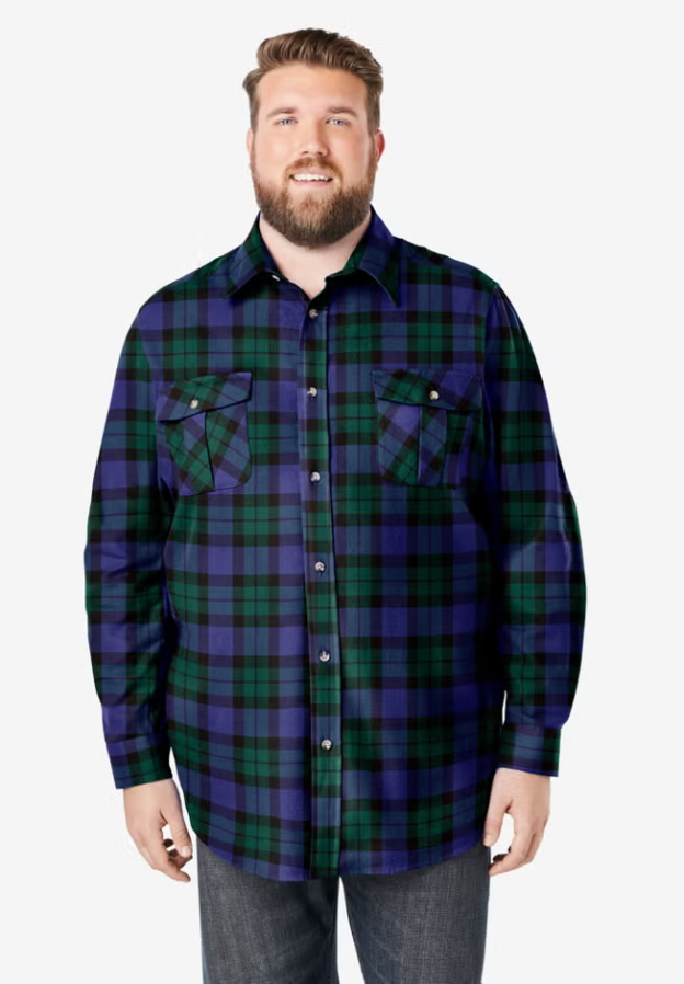 Men's Cotton Flannel Shirt