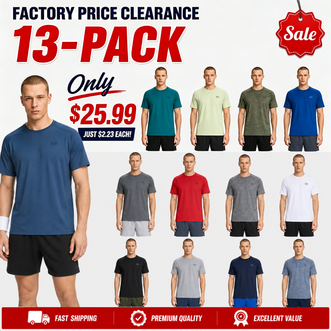 🔥Clearance Sale🔥U-A Men's Tech 2.0 Short-Sleeve T-Shirt