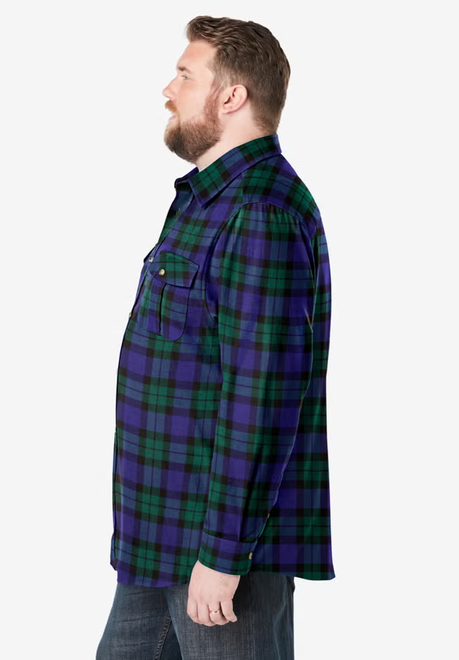 Men's Cotton Flannel Shirt