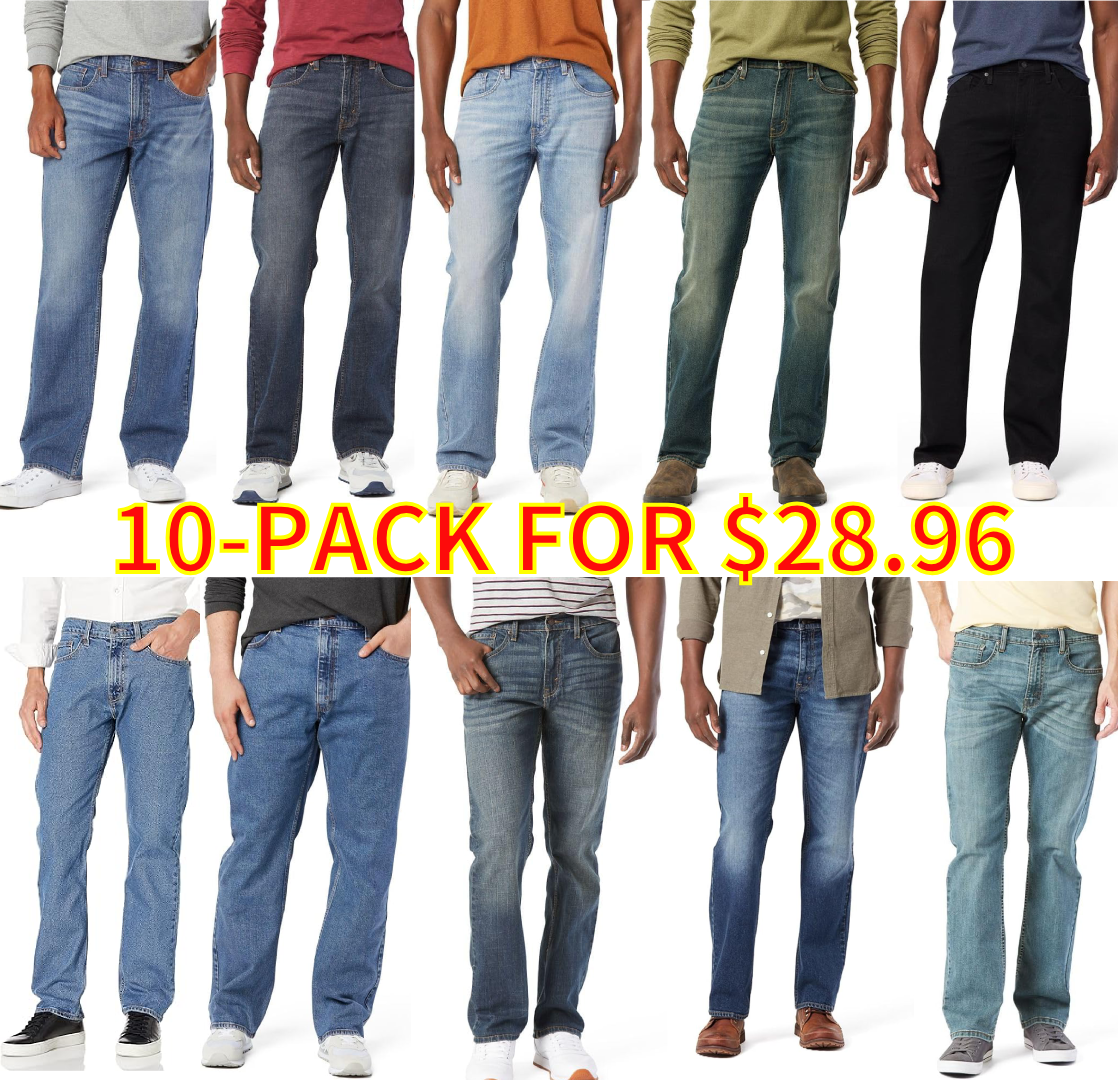 🔥Men's 3-Pack Rebar M4 Relaxed DuraStretch Basic Jeans