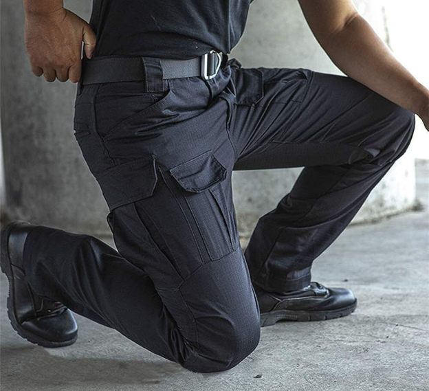 (7 Pants)  Men's Outdoor Tactical Pants Rip Stop Lightweight Waterproof Military Combat