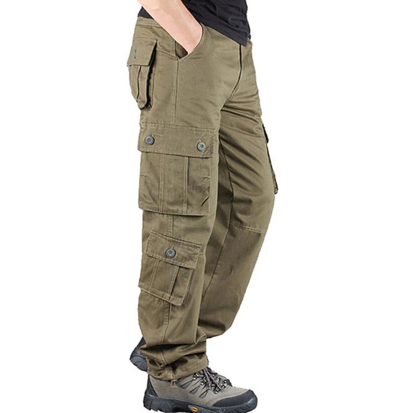 Men’s Tactical Cargo Pants – 8 Pockets, Ripstop, Quick-Dry, Breathable Combat Work Pants for Hiking & Outdoor