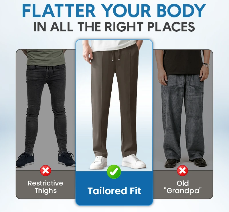 [Copy]LAST DAY 70% OFF - Super Stretch Ice Silk Comfort Everyday Pants
