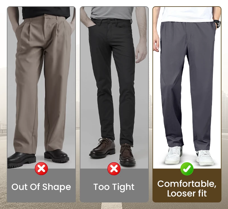 IRONFLEX - Flex Fit Zipper-Pocket Durable Pants